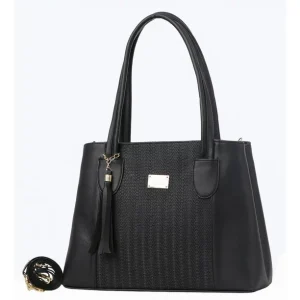 Bolsa de Mujer Tote FANA Paulina Negro