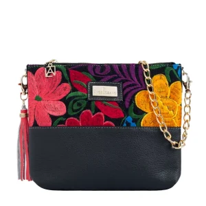 Bolso Para Dama AngeLozano Modelo Arena Negro Telar
