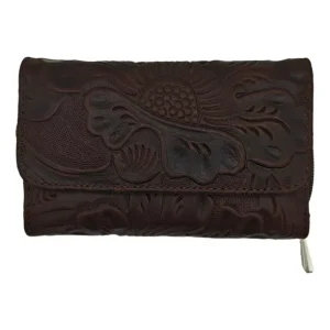 Cartera en Piel Vacuno Cincelada