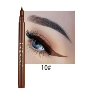 Delineador de ojos pintado