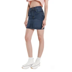 Falda Oggi Mujer Corte Regular Fit Azul