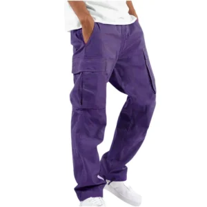 Hombres Sólido Casual Múltiples bolsillos