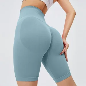 Pantalones cortos deportivos sin costuras para mujeres