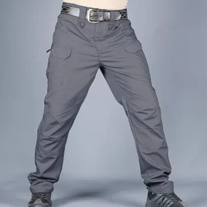 Pantalones de trabajo para hombres, 10 bolsillos