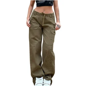 Pantalones deportivos de cintura baja