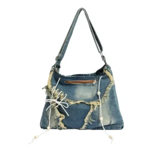 Bolso cruzado de mezclilla