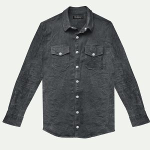 CAMISA ENCERADA OXFORD