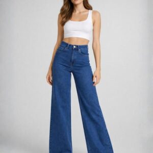 Jeans Wide Leg para Mujer