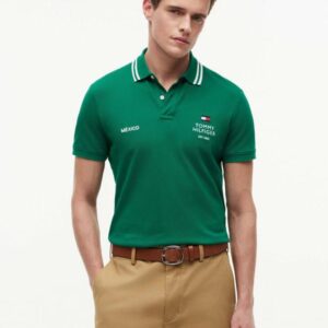 Playera Tipo Polo de Algodón